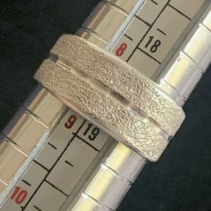 Fine Silver (.999) Band Ring Size 8.5
